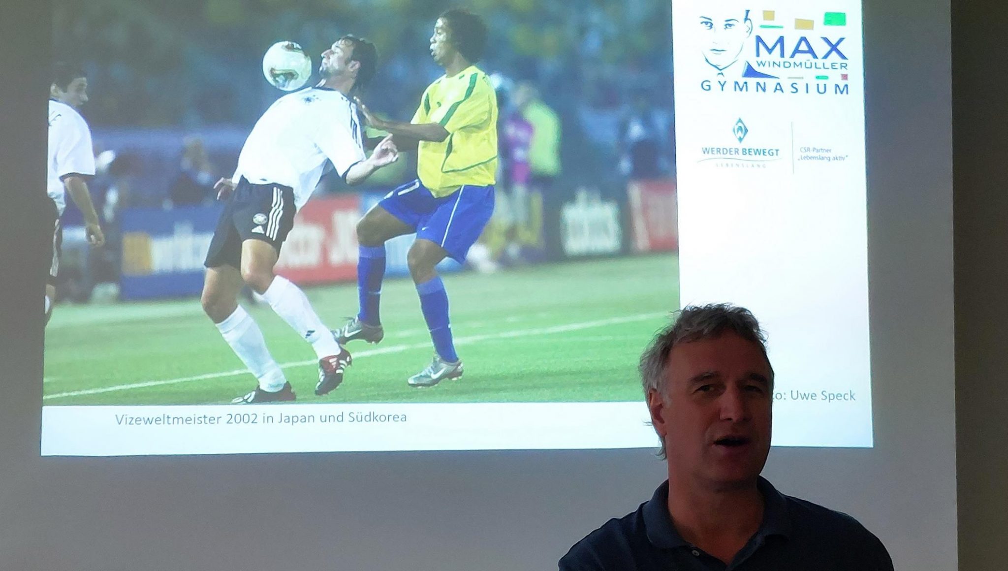 WerderEhrenspielführer Marco Bode zu Gast am Max